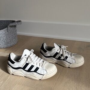 adidas women superstar White and Black Sneakers